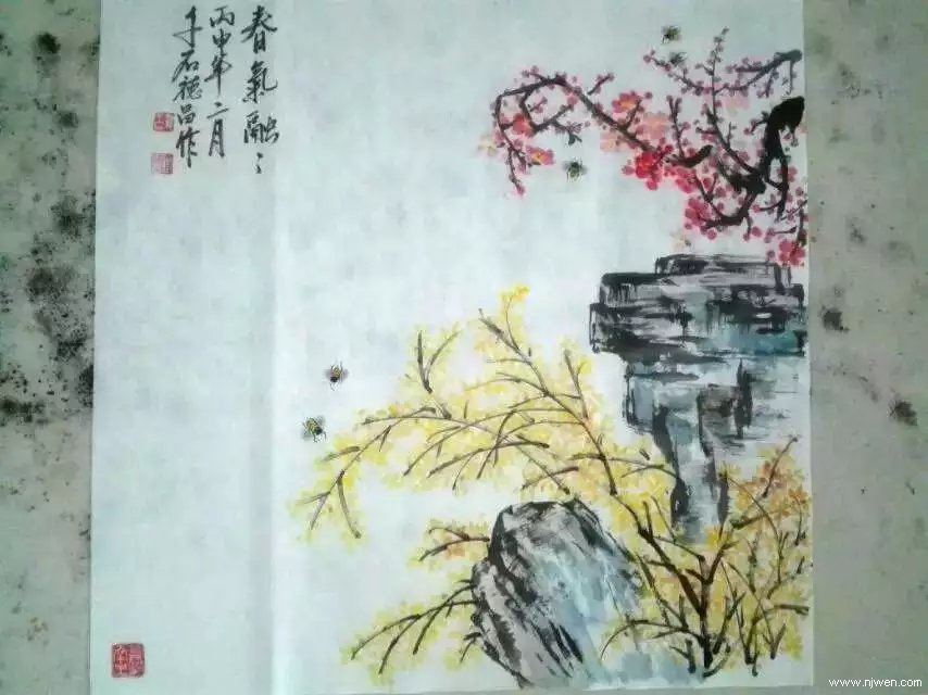 ǧʯ���ص²���÷���黭ר��